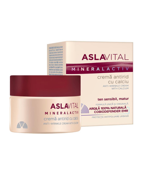 Aslavital Mineralactiv Yaşlanma Karşıtı Kalsiyumlu Kırışıklık Kremi-50 ml. Aslavital Mineralactiv Yaşlanma Karşıtı Kalsiyumlu Kırışıklık Kremi-50 ml.